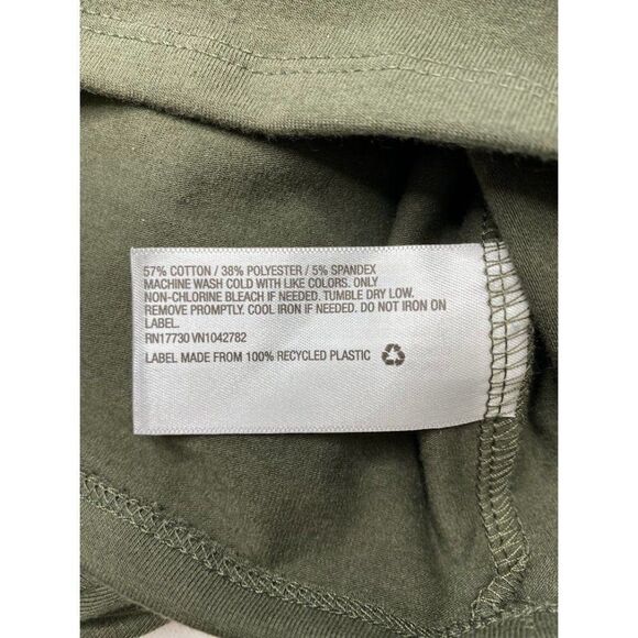 Isabel Maternity Dress Women's MEDIUM Green Sleeveless Stretchy Scoop-Neck NEW - Picture 8 of 13